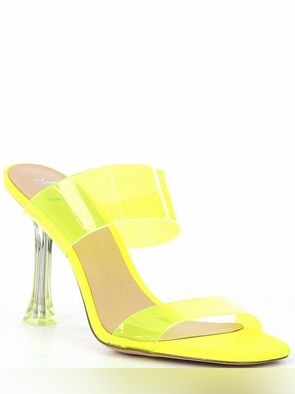 Like NEW Disney x Aldo Cinderella Yellow Heel Mules
